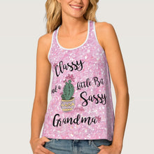Load image into Gallery viewer, Classy And A Little Bit Sassy Grandma - Women's Tank Top