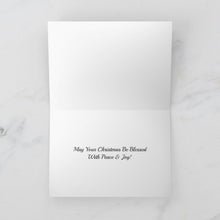 Load image into Gallery viewer, Bull Elk In Lightning Storm - Christmas Card