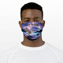 Load image into Gallery viewer, Peace On Earth & Bald Eagle - Cloth Face Mask