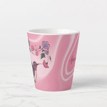 Load image into Gallery viewer, Hummingbird & Flowers - Latte Mug