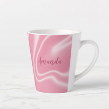 Load image into Gallery viewer, Hummingbird & Flowers - Latte Mug