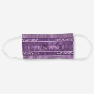 Purple Rose - Cloth Face Mask