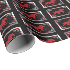 Horse Silhouette - Wrapping Paper