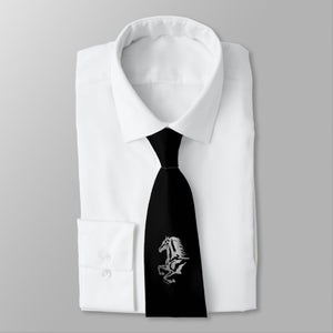 Horse Silhouette - Neck Tie