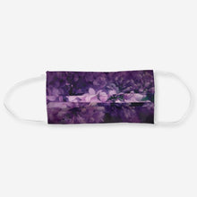 Load image into Gallery viewer, Purple Lilacs - Cloth Face Mask