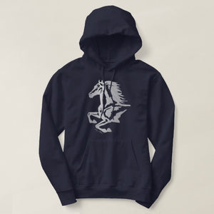 Horse Silhouette - Hoodie Sweatshirt