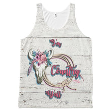 Load image into Gallery viewer, I&#39;m Country Y&#39;all - All-Over-Print - Women&#39;s Tank Top