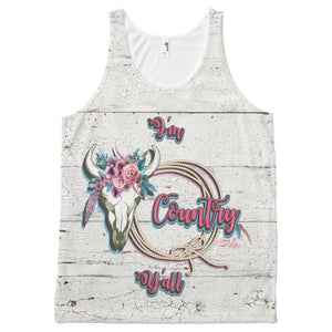 I'm Country Y'all - All-Over-Print - Women's Tank Top