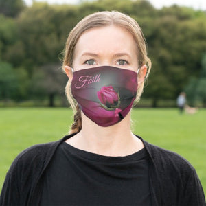 Pink Rosebud - Cloth Face Mask