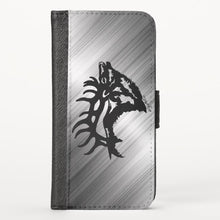 Load image into Gallery viewer, Bull Elk Silhouette - iPhone Wallet Case