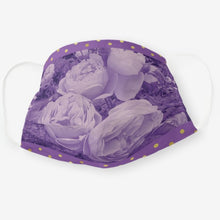 Load image into Gallery viewer, Purple Rose - Cloth Face Mask