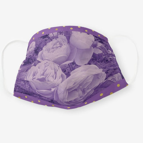 Purple Rose - Cloth Face Mask