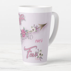 Faith Over Fear - Latte Mug