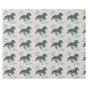 Horse Silhouette - Wrapping Paper