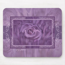 Load image into Gallery viewer, Purple Rose - Mouse Pad