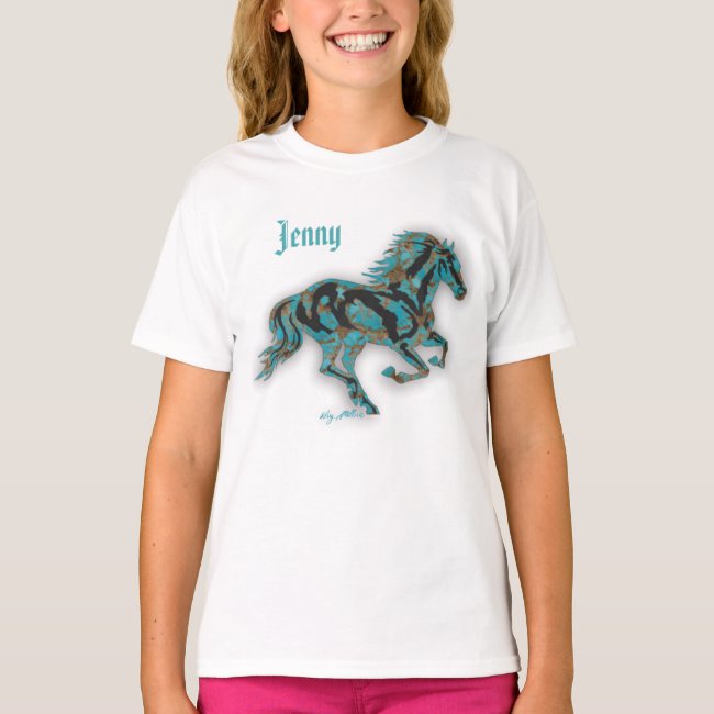 Horse Silhouette - Kid's T-Shirt