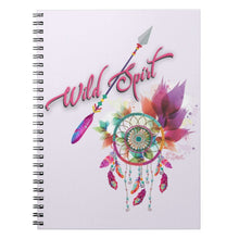 Load image into Gallery viewer, Wild Spirit - Spiral Notebook