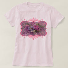 Load image into Gallery viewer, Pink Roses - Women&#39;s T-Shirt