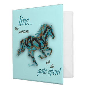 Horse Silhouette- Notebook