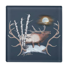 Load image into Gallery viewer, Bull Elk - Glass Coaster