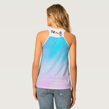 Load image into Gallery viewer, Hummingbird &amp; Flowers - Women&#39;s Tank Top