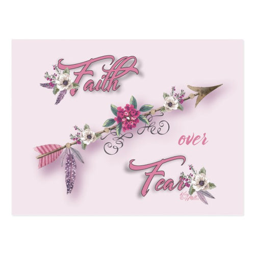 Faith Over Fear - Postcard