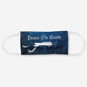 Peace On Earth & White Dove - Cloth Face Mask