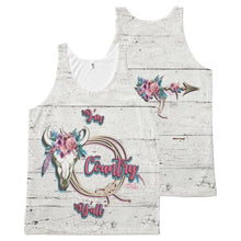 Load image into Gallery viewer, I&#39;m Country Y&#39;all - All-Over-Print - Women&#39;s Tank Top