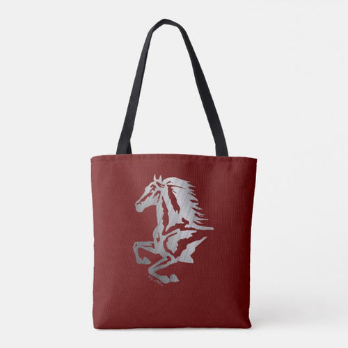 Horse Silhouette - Tote Bag