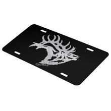 Load image into Gallery viewer, Bull Elk Silhouette - License Plate