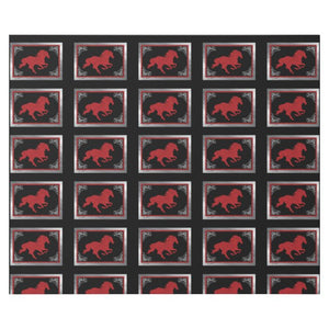 Horse Silhouette - Wrapping Paper