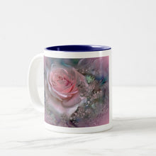 Load image into Gallery viewer, Pink Rose - Two-Tone Coffee Mug