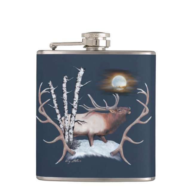 Bull Elk - Flask