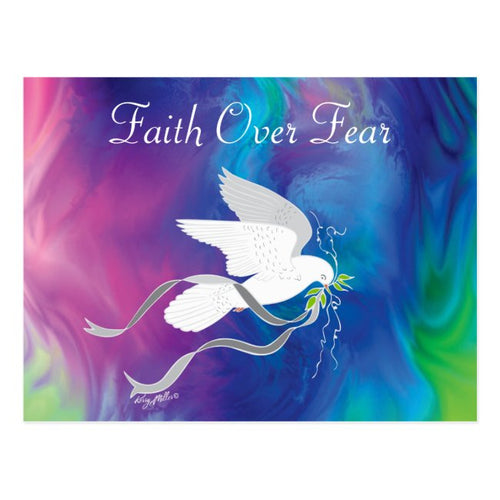 Faith Over Fear Postcard