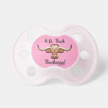 Load image into Gallery viewer, 6 Ft. Back Buckaroo, Longhorn Steer - Pacifier