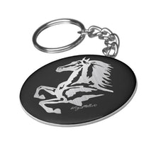 Load image into Gallery viewer, Silver Horse Silhouette - Keychain