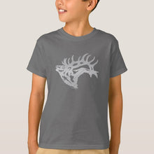 Load image into Gallery viewer, Bull Elk Silhouette - Kid&#39;s T-Shirt