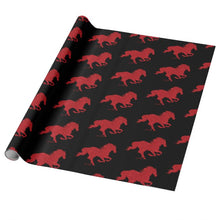 Load image into Gallery viewer, Horse Silhouette - Wrapping Paper