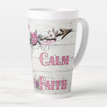 Load image into Gallery viewer, Keep Calm Have Faith - Latte Mug