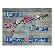 Load image into Gallery viewer, Keep Calm Have Faith - Postcard