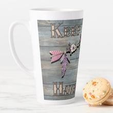 Load image into Gallery viewer, Keep Calm Have Faith - Latte Mug