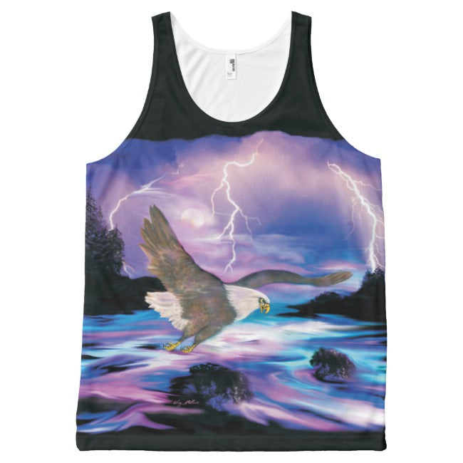 Bald Eagle - All-Over Print Tank Top