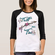 Load image into Gallery viewer, Faith Over Fear - Women&#39;s T-Shirt