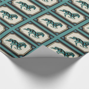 Horse Silhouette - Wrapping Paper