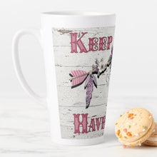 Load image into Gallery viewer, Keep Calm Have Faith - Latte Mug