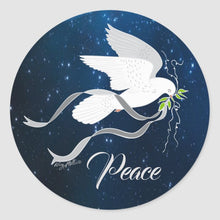 Load image into Gallery viewer, White Dove Classic - Round Sticker