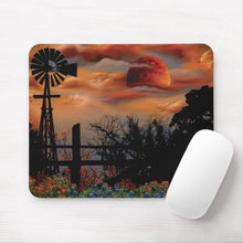 Load image into Gallery viewer, Windmill &amp; Moon - Mouse Pad