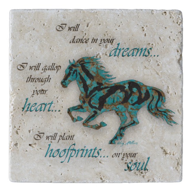 Horse Silhouette - Trivet