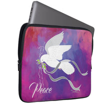 Load image into Gallery viewer, White Dove - Laptop Sleeve