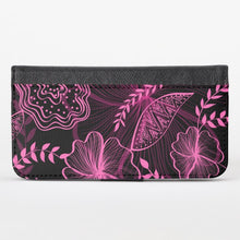 Load image into Gallery viewer, Hot Pink Flowers and Leaves - iPhone Wallet Case